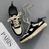 Boots Lux Summer Spring Trendy Cool Street Fashion Style Color Collage Chic Skate Boarding Sneakers For Men Sporty Shoes For Men