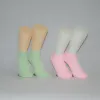 Nieuw één paar vrouwelijke mannequin voet plastic stand display sokken sokken torso dummy diamant model voet met magneet