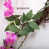 装飾的な花人工植物装飾スミレヴィネストリップウェディングプラスチック製の花の美的ルームの家の装飾