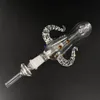 Nector collecto ox-headr14MM glass pipe female titanium nail paste dry burning glass bong