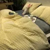 寝具セットベルベットキルトカバー倍増した濃厚な暖かいサンゴフランネルシート