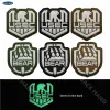 Rusland Escape uit Tarkov USEC Bear PVC Patch Borduurde Patches Russian Game Infrared Reflective IR Applique Tactics Badge