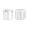 Storage Bottles Plastic Bottle Diameter 68mm Packing Empty 150ml 35Pcs Cream Jar Portable Clear Container Refillable Cosmetic