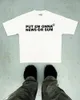 T-shirts masculins Street T-shirt surdimensionné pour les hommes Y2K HARAJUKU