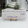 Accessories 151Keys Purple White Cartoon Cat MAD PBT Keycaps With 5sided Dye Sublimation For 61/64/68/84/75/87/96/104 Mechanical Keyboard