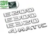 Emblema della coda posteriore dell'auto Numero lettere adesivi badge per Mercedes Benz Glaec Classe C180 C200 C260 E43 E260 E300 E320 E320 E4006738911