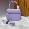 Mini Purple Crossbody Bags Totes Tasche für Frauen Luxurys Bag Handtaschen hochwertige Damen Leder Umhängetasche Tasche Tasche