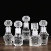 1 pcs Small 50 ml Mini Style Whisky Decanter Liquor Verre Bouteille d'alcool avec bouchon hermétique 240408