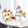 Assiettes Platter Stand Dispus affichage de plate-forme de service Rack de plate