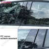 För Honda CRV 2012-2016 G4 Glossy Black Mirror Effect Window Door Column B C Pillars Post Cover Trim Material Sticker