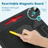 Giochi di disegno della tavola magnetica per bambini che imparano a scrivere pittura magnet pad a mosaico gioco giocattoli educativi creativi per bambini