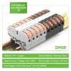 Блок 211 терминала DIN Rail с проводником сплайсинга.