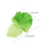 Decoratieve bloemen Vegetable Leaf Prop Artificial Decors Model Props Simulatie Sla Modellen Groenten Verjaardagdecoratie Meisje