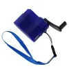 Chargeur manuel OUTDOOR PORTABLE POWER USB Dynamo Hand Crank Téléphone Chargeur Power Source 300mA-600MA