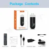 Box X98 S500 TV Stick Android 11 AMLOGIC S905Y4 Quad Core 4K 60fps H.265 2.4G/5G WiFi BT YouTube Dongle 4G 32G AV1 HD Media Player