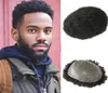 Kinky Curly Thin Skin 6MM Man Afro Curl Hair Unit Black Mens Male Toupee Human Hair Wigs PU Full Machine Made8706772