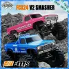 1/24 FMS FCX24 Smasher V2 RC Car RTR Remote Contrôle Off-Road Véhicule Electric Electric Claling Car RC Pick-up Remote Control