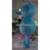 Maskottchen Kostüme Schaum süß blau Elefant Cartoon Plüsch Weihnachtskleid mit Halloween Maskottchen Kostüm