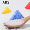 Magnets Magnetic Toys Montessori Magnetic Tangram Jigsaw Toys Children Soma Cube Rainbow Transparent Blocks Color Shape Matching Games Educational Toy 240409