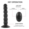 15/19cm Butt Plug Anal Beads Vibrators for Women Men Prostate Massager Dildos Sex Toys Adults Goods Suction Wireless Erotic Shop 240401