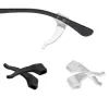 20Pairs Silicone Ear Hook Anti-Slip Glasses Slevas de orelha da perna prendedora Grip Anti-Fall Eyewear Portador de óculos Acessórios