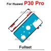 Pour Huawei P30 P40 Pro Full Full Set Adhesive Front Affichage Back Batter Battery Cover Sticker Tape