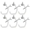 6pcs Stage Light Clamp Hooks Алюминиевые фермы зажимы зажигание Mount Metal Clips прожекторы зажимы трасс для зажимы для диджея светильника крючком