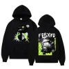 ラッパーFEID FERXXO特大のパーカー女性男性HARAJUKU SWEATSHIRT STREETWEAR HIP HOP FEID HEART MO