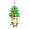 Other Bird Supplies Christmas Toys Tree Shaped Natural Chewing Toy Parrots Guinea Pig With