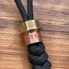 قلادة النحاس باراكورد حبات القلادة مفتاحية zip head backlace netclace lanyard cnife copper copper iscory