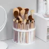 49frames compartiment de grande capacité de maquillage de maquillage organisateur multi-trous insert du support rond du support en plastique