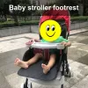 Baby Stroller Footrest Pushchair Oxford Cloth Foot Board Toddler Seat Extender Feet Extensions Carriage Accessories