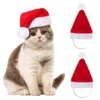 Appareils pour chiens 1pc Christmas Pet Chat Cat Santa ACCESSOIRES DE TIGNE