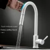 Touch Smart Switch Kitchen Pullout Gourmet Faucet Kitchen Accessories Home-appliance Faucets Sink Fixture Improvement