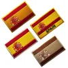 Spagna Fag Ir Patchs Police Tattico Tercios Royal Tercios Flag di croce Borgogna spagnola geo cranio ricamato Appliques Appliques Patch