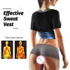 Shapewear pour les femmes pour la perte de poids Sauna effet Body Shaper Waist Trainer Bran Minte Shirt Body Body Body Trimmer