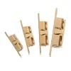 1set porte verrouillage de verrouillage tactile armoires de verrouillage interrupteur interrupteur armoire de châssis casier en laiton boucle de porte avec vis de meuble vis