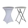 Table Cloth Stretch Round Tablecloth Easy To Clean And Beautifying Decoration Covers Wide Application