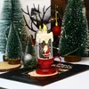 Jul Nytt vattenfyllt Candle Night Light Simulation Led Candle Light Desktop Decoration