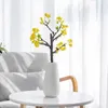 Jarrones decoración nórdica para el hogar emulación flores flores secas cerámica moderna simple sala de estar decoración de mesa de sala de estar