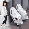 Sneakers Chaussures pour enfants blancs Classic Casual Tolevas Chaussures Brex pour garçons Sneakers Marque pour tout-petits Girls Sport Chaussures de course Trainers Enfants