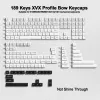 الملحقات 189 Key Bow White Black XVX Profile PBT Keycap