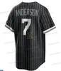 7 Tim Anderson 88 Luis Robert Custom Men Men Kids Chicago Baseball Jersey White Sox 10 Yoan Moncada 74 Eloy Jimenez 79 Jose Abreu 27 Lucas Giolito Lance Lynn Bo Jackson