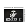 Reflective USMC Navy Seals Tactical Embroidered Patch USA Marine Corps Emblem Army Military Patches For Clothing Appliques Badge