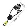 1pc Golfhandschuhe Halter Golfer Werkzeugausrüstung Plastik Rack Trockner Bierhalter STREIDER SHAPER OUTDOOR GOLF ACTORAUS mit Metallböcken