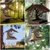 Andra fågelförsörjningar Squirrel Feeder Feeding House Nest Container Snack Garden Home Birdhouse Food