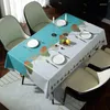 Table Cloth Tablecloth Waterproof And Oil Disposable PVC Art Desk Mat