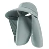 Cappelli da sole per le donne Versione estiva Big Secket con ampio brim Outdoor SPF50 PROTEZIONE UV Fisherman Cap240409