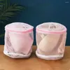 Bolsas de lavado de lavado reutilizables Basket de lencería Bolsa con cremallera de malla Mesh Ropa de ropa de sujetador Organizador de calcetines
