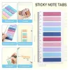 1600Pcs Page Marker Transparent Sticky-Notes Tabs Book Tabs Sticky Tabs Stick It Tabs, School Supplies Indexes Tabs J60A